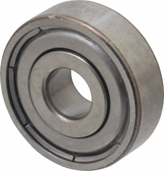 SKF - 7mm Bore Diam, 22mm OD, Double Shield Deep Groove Radial Ball Bearing - 7mm Wide, 1 Row, Round Bore, 1,370 Nm Static Capacity, 3,450 Nm Dynamic Capacity - A1 Tooling