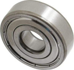 SKF - 15mm Bore Diam, 42mm OD, Double Shield Deep Groove Radial Ball Bearing - 13mm Wide, 1 Row, Round Bore, 5,400 Nm Static Capacity, 11,900 Nm Dynamic Capacity - A1 Tooling