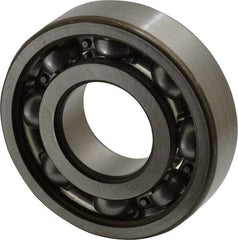 SKF - 30mm Bore Diam, 72mm OD, Open Deep Groove Radial Ball Bearing - 19mm Wide, 1 Row, Round Bore, 16,000 Nm Static Capacity, 29,600 Nm Dynamic Capacity - A1 Tooling