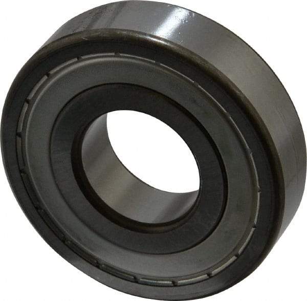 SKF - 30mm Bore Diam, 72mm OD, Double Shield Deep Groove Radial Ball Bearing - 19mm Wide, 1 Row, Round Bore, 16,000 Nm Static Capacity, 29,600 Nm Dynamic Capacity - A1 Tooling