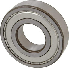 SKF - 35mm Bore Diam, 80mm OD, Double Shield Deep Groove Radial Ball Bearing - 21mm Wide, 1 Row, Round Bore, 19,000 Nm Static Capacity, 35,100 Nm Dynamic Capacity - A1 Tooling