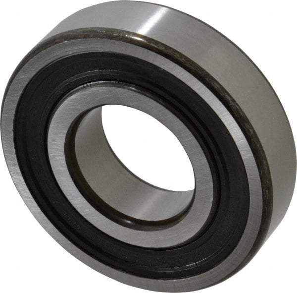 SKF - 40mm Bore Diam, 90mm OD, Double Seal Deep Groove Radial Ball Bearing - 23mm Wide, 1 Row, Round Bore, 24,000 Nm Static Capacity, 42,300 Nm Dynamic Capacity - A1 Tooling