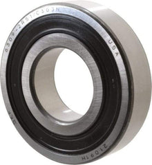 SKF - 45mm Bore Diam, 100mm OD, Double Seal Deep Groove Radial Ball Bearing - 25mm Wide, 1 Row, Round Bore, 31,500 Nm Static Capacity, 55,300 Nm Dynamic Capacity - A1 Tooling