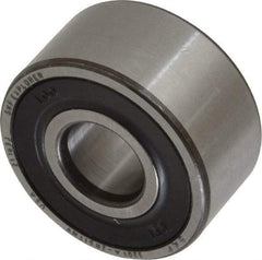 SKF - 12mm Bore Diam, 32mm OD, Double Seal Angular Contact Radial Ball Bearing - 15.9mm Wide, 2 Rows, Round Bore, 5,600 Lb Static Capacity, 10,100 Lb Dynamic Capacity - A1 Tooling