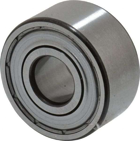 SKF - 12mm Bore Diam, 32mm OD, Double Shield Angular Contact Radial Ball Bearing - 15.9mm Wide, 2 Rows, Round Bore, 5,600 Lb Static Capacity, 10,100 Lb Dynamic Capacity - A1 Tooling