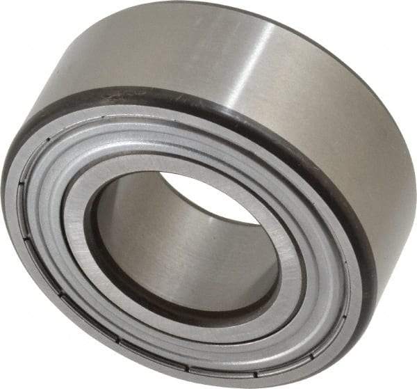 SKF - 25mm Bore Diam, 52mm OD, Double Shield Angular Contact Radial Ball Bearing - 20.6mm Wide, 2 Rows, Round Bore, 14,300 Lb Static Capacity, 20,800 Lb Dynamic Capacity - A1 Tooling