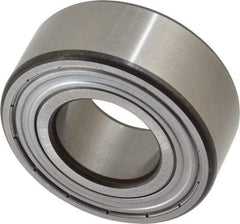 SKF - 25mm Bore Diam, 52mm OD, Double Shield Angular Contact Radial Ball Bearing - 20.6mm Wide, 2 Rows, Round Bore, 14,300 Lb Static Capacity, 20,800 Lb Dynamic Capacity - A1 Tooling