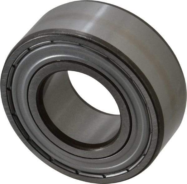 SKF - 30mm Bore Diam, 62mm OD, Double Shield Angular Contact Radial Ball Bearing - 23.8mm Wide, 2 Rows, Round Bore, 20,800 Lb Static Capacity, 28,600 Lb Dynamic Capacity - A1 Tooling