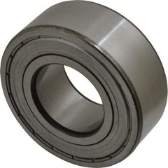 SKF - 35mm Bore Diam, 72mm OD, Double Shield Angular Contact Radial Ball Bearing - 27mm Wide, 2 Rows, Round Bore, 27,500 Lb Static Capacity, 37,700 Lb Dynamic Capacity - A1 Tooling