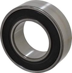 SKF - 50mm Bore Diam, 90mm OD, Double Seal Angular Contact Radial Ball Bearing - 30.2mm Wide, 2 Rows, Round Bore, 39,000 Lb Static Capacity, 48,800 Lb Dynamic Capacity - A1 Tooling