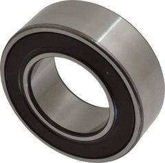 SKF - 50mm Bore Diam, 90mm OD, Double Seal Angular Contact Radial Ball Bearing - 30.2mm Wide, 2 Rows, Round Bore, 39,000 Lb Static Capacity, 48,800 Lb Dynamic Capacity - A1 Tooling