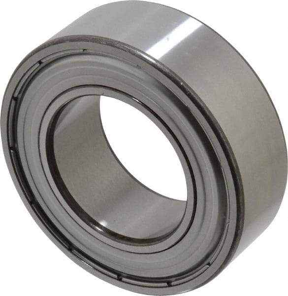 SKF - 50mm Bore Diam, 90mm OD, Double Shield Angular Contact Radial Ball Bearing - 30.2mm Wide, 2 Rows, Round Bore, 39,000 Lb Static Capacity, 48,800 Lb Dynamic Capacity - A1 Tooling