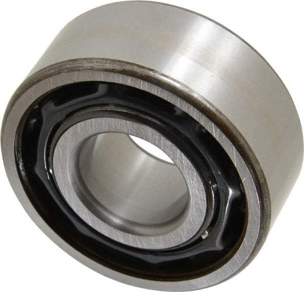 SKF - 25mm Bore Diam, 62mm OD, Open Angular Contact Radial Ball Bearing - 25.4mm Wide, 2 Rows, Round Bore, 20,400 Lb Static Capacity, 30,700 Lb Dynamic Capacity - A1 Tooling