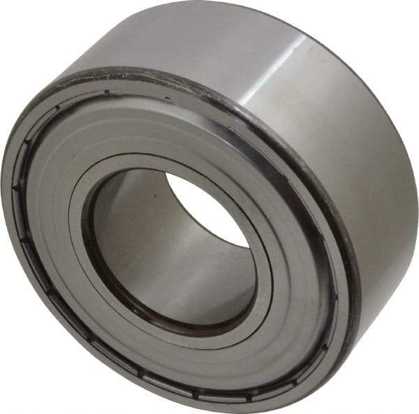 SKF - 50mm Bore Diam, 110mm OD, Double Shield Angular Contact Radial Ball Bearing - 44.4mm Wide, 2 Rows, Round Bore, 64,000 Lb Static Capacity, 85,200 Lb Dynamic Capacity - A1 Tooling