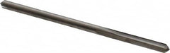 Hertel - 0.1195" Solid Carbide 4 Flute Chucking Reamer - Straight Flute, 0.1195" Straight Shank, 5/8" Flute Length, 2-1/4" OAL - A1 Tooling