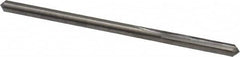 Hertel - 0.1315" Solid Carbide 4 Flute Chucking Reamer - Straight Flute, 0.1315" Straight Shank, 3/4" Flute Length, 2-1/2" OAL - A1 Tooling