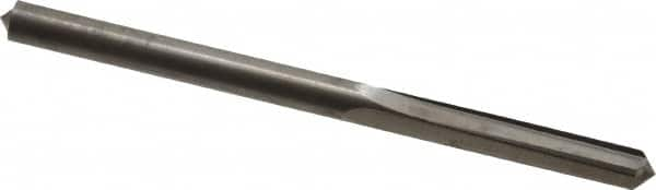 Hertel - 0.202" Solid Carbide 4 Flute Chucking Reamer - Straight Flute, 0.202" Straight Shank, 1" Flute Length, 3" OAL - A1 Tooling