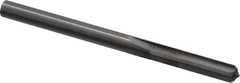 Hertel - 0.216" Solid Carbide 4 Flute Chucking Reamer - Straight Flute, 0.216" Straight Shank, 1" Flute Length, 3" OAL - A1 Tooling