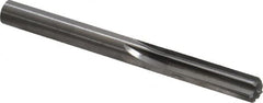 Hertel - 19/64" Solid Carbide 6 Flute Chucking Reamer - Straight Flute, 19/64" Straight Shank, 1-1/8" Flute Length, 3-1/4" OAL - A1 Tooling