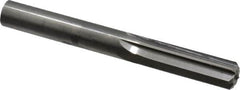 Hertel - 0.441" Solid Carbide 6 Flute Chucking Reamer - Straight Flute, 0.441" Straight Shank, 1-3/8" Flute Length, 4" OAL - A1 Tooling