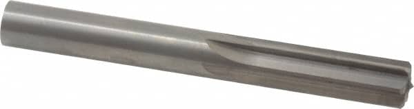 Chucking Reamer: 0.47″ Dia, 4″ OAL, 1-3/8″ Flute Length, Straight Shank, Solid Carbide 6 Flute, RH