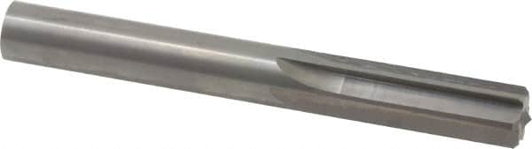 Hertel - 0.471" Solid Carbide 6 Flute Chucking Reamer - Straight Flute, 0.471" Straight Shank, 1-3/8" Flute Length, 4" OAL - A1 Tooling