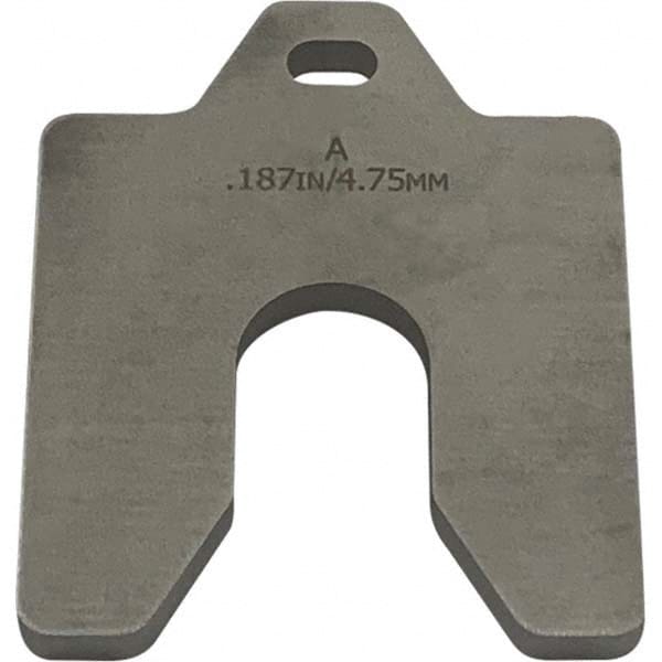 Maudlin Products - Metal Shim Stock Type: Slotted Shim Material: Stainless Steel - A1 Tooling