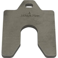 Maudlin Products - Metal Shim Stock Type: Slotted Shim Material: Stainless Steel - A1 Tooling