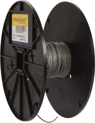 Value Collection - 1/16" x 3/64" Diam, Aircraft Cable - 270 Lb Breaking Strength, 7 x 7 Strand Core, Nylon Coating - A1 Tooling