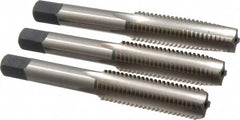 Cleveland - M12x1.75, 4 Flute, Bottoming, Plug & Taper, Bright Finish, High Speed Steel Tap Set - Right Hand Cut, 1.66" Thread Length, Series 1004 - A1 Tooling