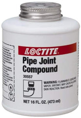 Loctite - 16 Fluid Ounce Brush Top Can, Medium Strength Brown Chemical Pipe Thread Sealant - Series 5117 - A1 Tooling