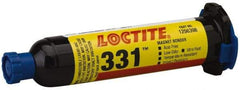 Loctite - 25 mL Cartridge Two Part Acrylic Adhesive - 0.33 min Working Time, 3,100 psi Shear Strength, Series 331 - A1 Tooling