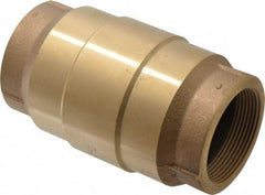 Strataflo - 2" Brass Check Valve - Inline, FNPT x FNPT, 200 WOG - A1 Tooling