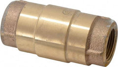 Strataflo - 3/4" Brass Check Valve - Inline, FNPT x FNPT, 400 WOG - A1 Tooling