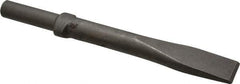 Ingersoll-Rand - 1" Head Width, 9" OAL, 3/4" Shank Diam, Flat Chisel - Round Drive, Round Shank, Steel - A1 Tooling