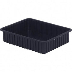 LEWISBins+ - 17-3/8" Wide x 5" High, Black Bin Divider Box - Use with DV1750 Short, DV2250 Long - A1 Tooling