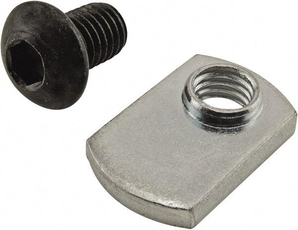 80/20 Inc. - Open Shelving Button Head Socket Cap Screw - 12mm Long, Use with 15/30/40 Series - A1 Tooling