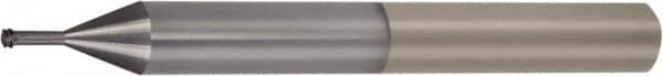 Vargus - M6x1 ISO, 0.189" Cutting Diam, 5 Flute, Solid Carbide Helical Flute Thread Mill - Internal Thread, 17/32" LOC, 3" OAL, 1/4" Shank Diam - A1 Tooling