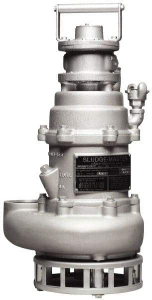 SandPIPER - 1/2" NPT, Submersible, Air Operated Diaphragm Pump - Aluminum Housing - A1 Tooling