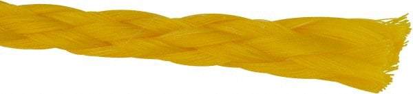 Value Collection - 1,000' Max Length Polypropylene Hollow Braid Flexible Rope - 5/16" Diam, 187 Lb Capacity - A1 Tooling