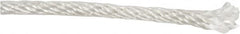 Value Collection - 1,000' Max Length Polyester Solid Braid Rope - 1/8" Diam, 49 Lb Capacity - A1 Tooling