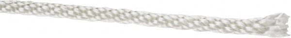 Value Collection - 1,000' Max Length Polyester Solid Braid Rope - 5/16" Diam, 219 Lb Capacity - A1 Tooling