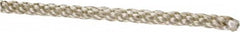 Value Collection - 1,000' Max Length Polyester Solid Braid Rope - 3/8" Diam, 337 Lb Capacity - A1 Tooling