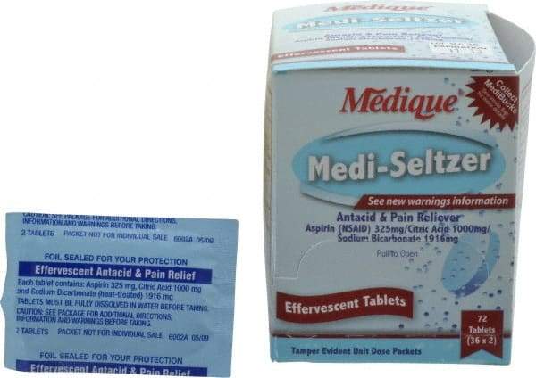 Medique - Medi-Seltzer Tablets - Antacids & Stomach Relief - A1 Tooling