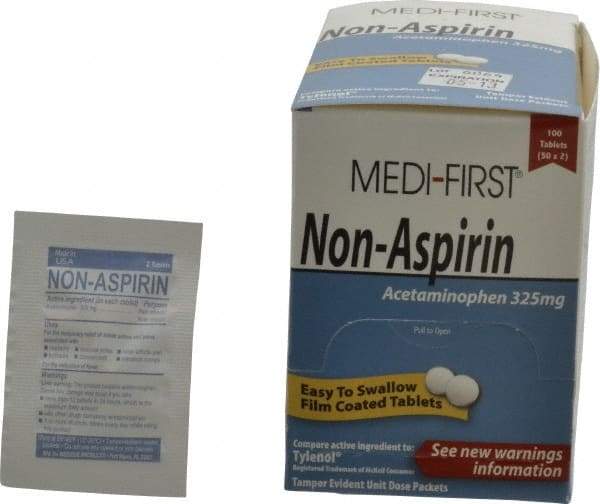 Medique - Medi-First Non-Aspirin Tablets - Headache & Pain Relief - A1 Tooling