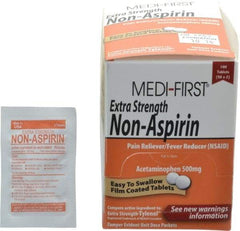 Medique - Medi-First Extra-Strength Non-Aspirin Tablets - Headache & Pain Relief - A1 Tooling