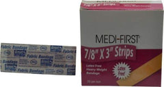 Medique - 3" Long x 7/8" Wide, General Purpose Self-Adhesive Bandage - Woven Fabric Bandage, Latex Free - A1 Tooling