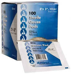 Medique - 3" Long x 3" Wide, General Purpose Pad - Gauze Bandage - A1 Tooling