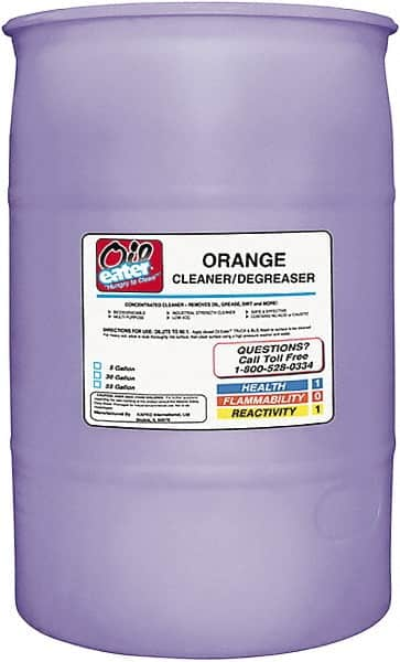 Oil Eater - Water-Based Solution Multipurpose Cleaner/Degreaser - 55 Gal Drum - A1 Tooling