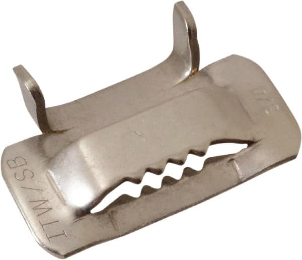 IDEAL TRIDON - Band Clamps & Buckles Type: Banding Strap Buckles Material: Stainless Steel - A1 Tooling